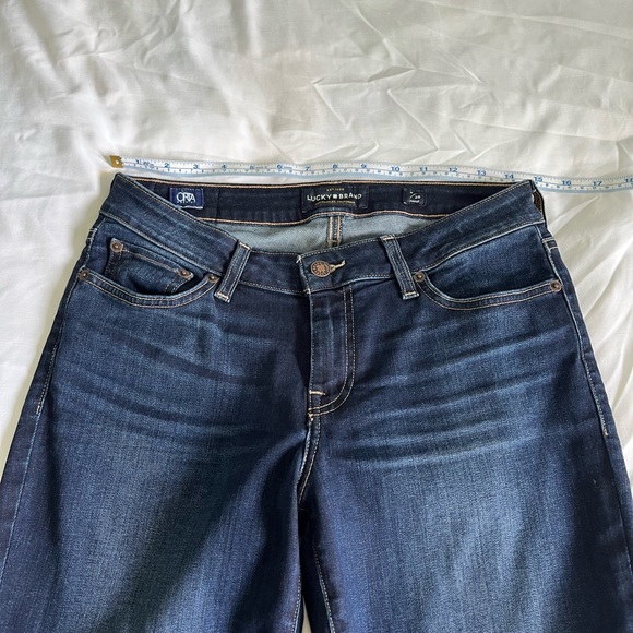 Lucky Brand Low Rose Flare Jeans - Picture 2 of 5